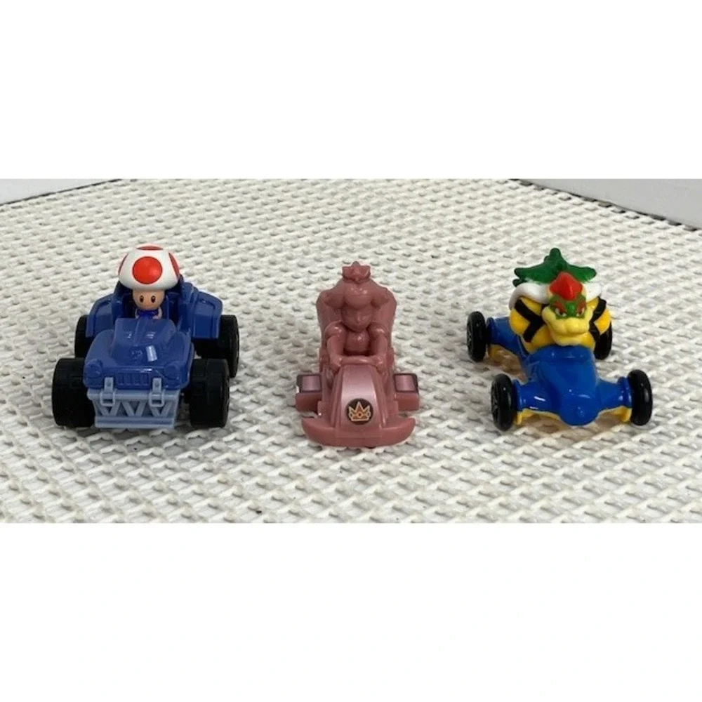 Mario Characters in cars McDonalds